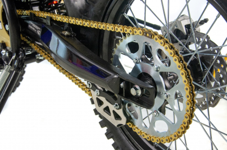 Motocicleta Cross/Enduro Asix XB83, 250cc, roti 21/18, culoare gri-galben, pornire electromotor [6]