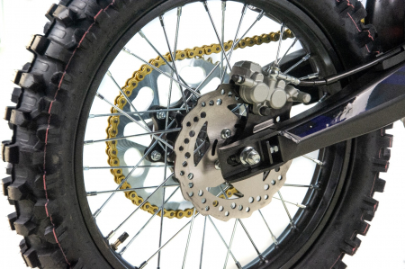 Motocicleta Cross/Enduro Asix XB83, 250cc, roti 21/18, culoare gri-galben, pornire electromotor [9]