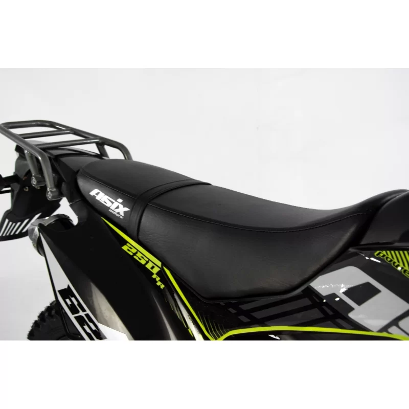 Motocicleta Cross/Enduro Asix Defender XB82, 250cc, roti 21/18", culoare negru/portocaliu, pornire electric/picior [5]