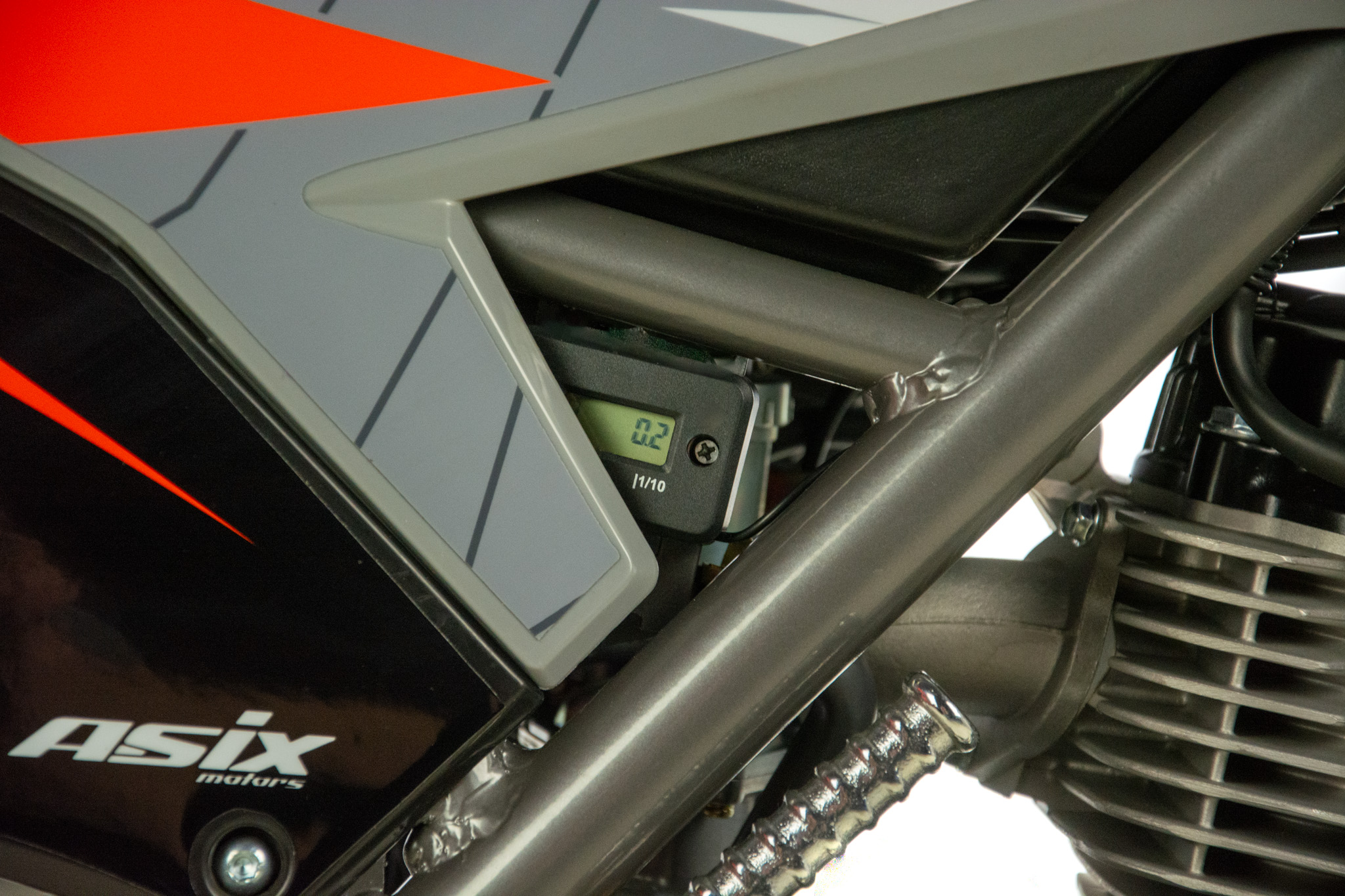 Motocicleta Cross/Enduro Asix XB72 A1, 150cc, roti 21/18, culoare negru/lime, pornire electrica [20]