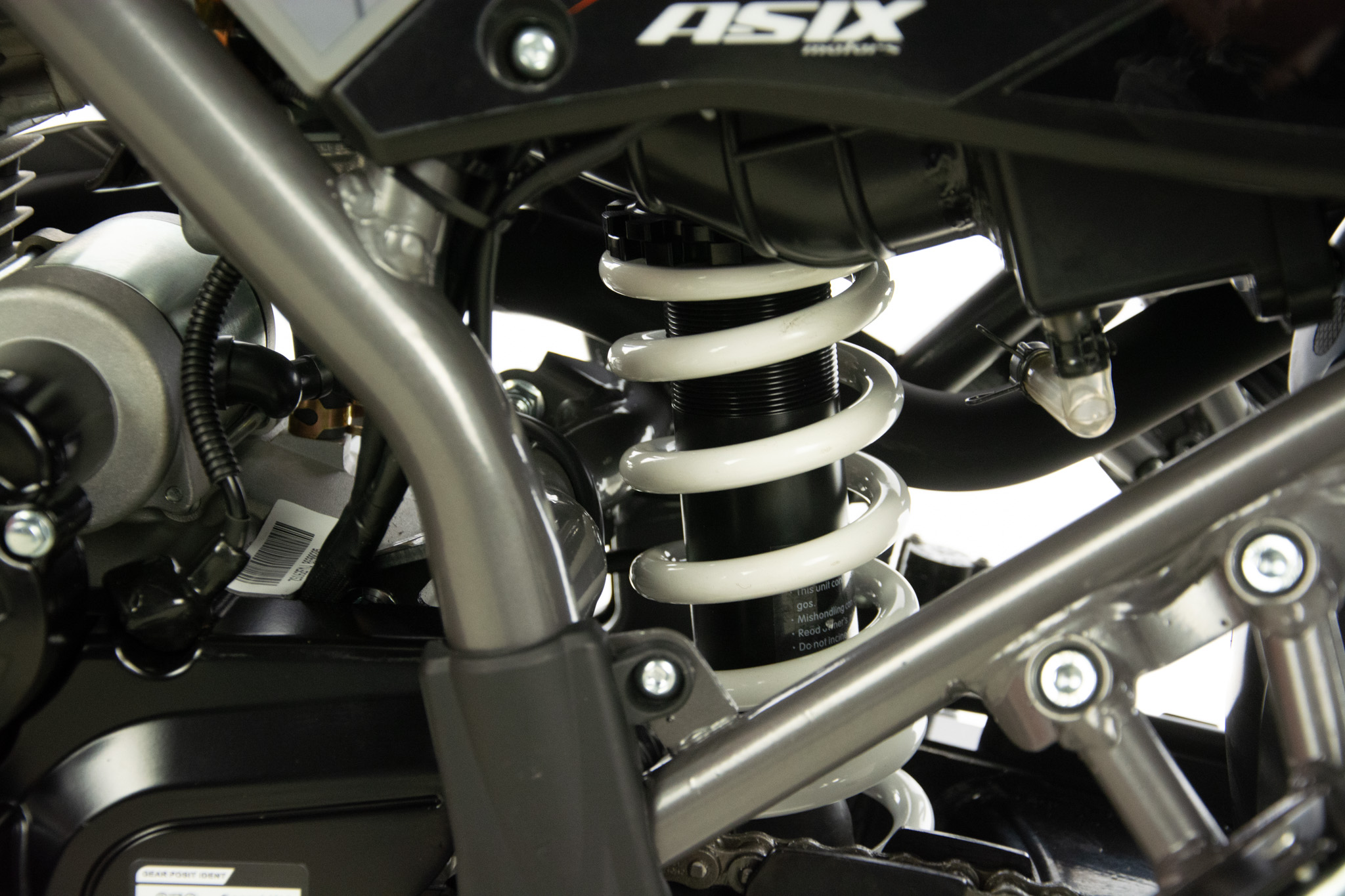 Motocicleta Cross/Enduro Asix XB72 A1, 150cc, roti 21/18, culoare negru/lime, pornire electrica [29]