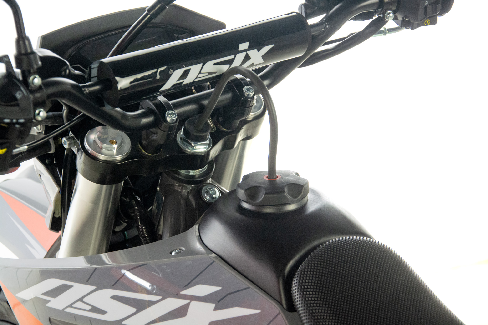 Motocicleta Cross/Enduro Asix XB72 A1, 150cc, roti 21/18, culoare negru/lime, pornire electrica [15]