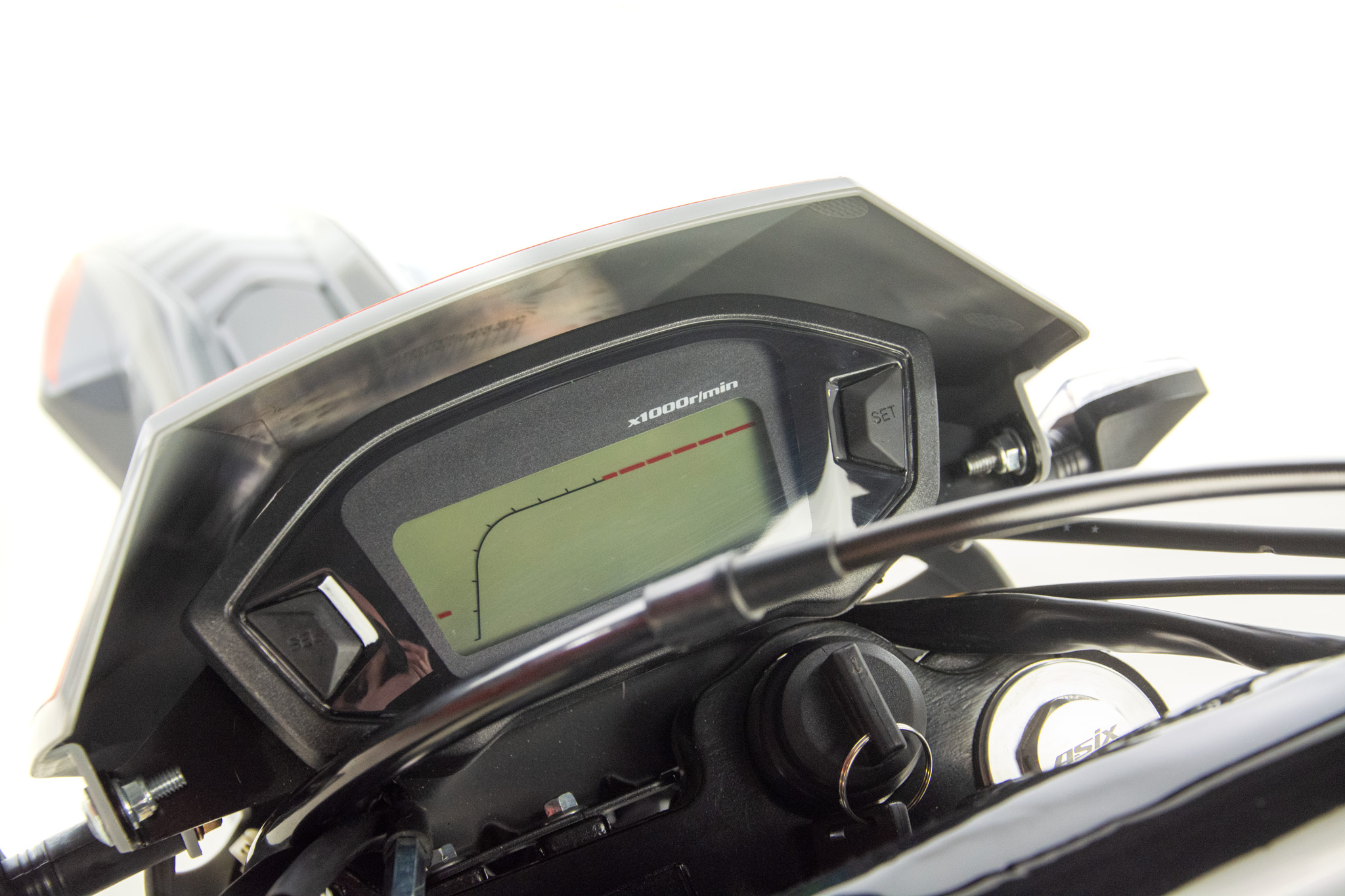 Motocicleta Cross/Enduro Asix XB72 A1, 150cc, roti 21/18, culoare negru/lime, pornire electrica [11]