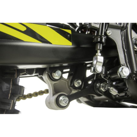 Motocicleta Cross/Enduro Asix XB83 150cc, roti 21/18, culoare gri/galben, pornire electromotor [16]