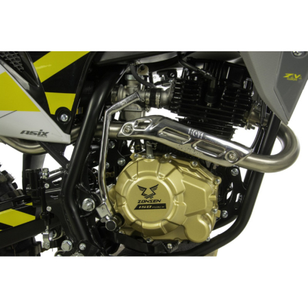 Motocicleta Cross/Enduro Asix XB83 150cc, roti 21/18, culoare gri/galben, pornire electromotor [19]