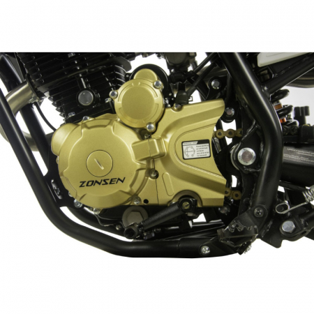 Motocicleta Cross/Enduro Asix XB83 150cc, roti 21/18, culoare gri/maro, pornire electromotor [18]