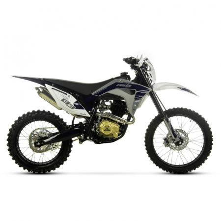Motocicleta Cross/Enduro Asix XB83 150cc, roti 21/18, culoare gri/albastru, pornire electromotor [4]