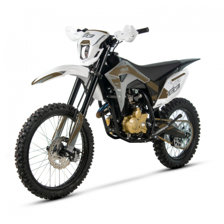 Motocicleta Cross/Enduro Asix XB83, 250cc, roti 21/18, culoare gri-maro, pornire electromotor [1]