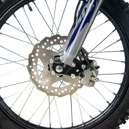 Motocicleta Cross/Enduro Asix XB83, 250cc, roti 21/18, culoare gri-maro, pornire electromotor [7]