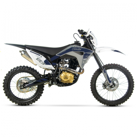 Motocicleta Cross/Enduro Asix XB83, 250cc, roti 21/18, culoare gri-albastru, pornire electromotor [3]