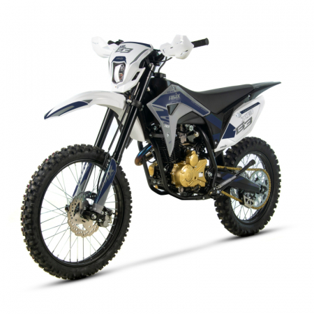 Motocicleta Cross/Enduro Asix XB83, 250cc, roti 21/18, culoare gri-albastru, pornire electromotor [1]