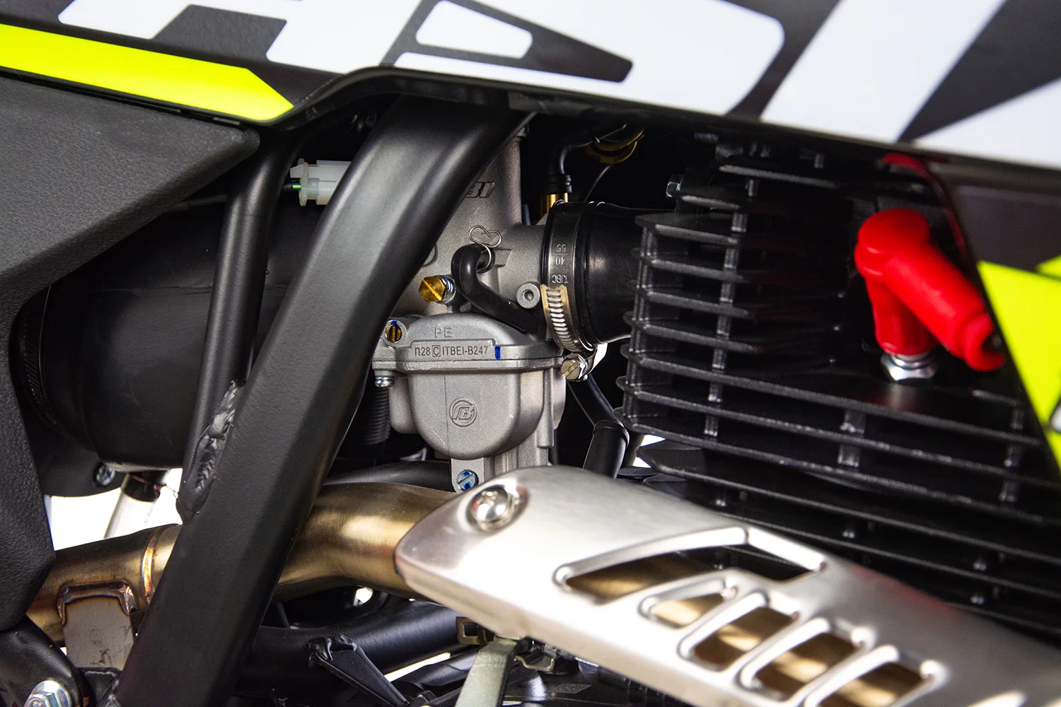 Motocicleta Cross/Enduro Asix XB88 A3, 250cc, roti 21/18", culoare negru/gri, pornire electric/picior [27]