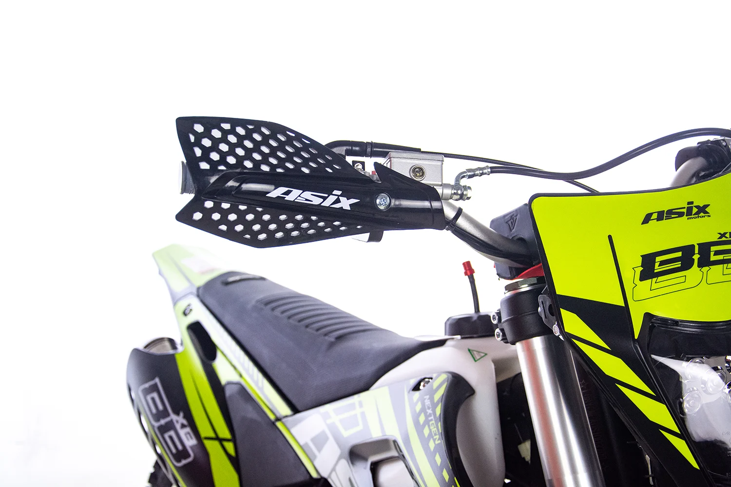 Motocicleta Cross/Enduro Asix XB88 A3, 250cc, roti 21/18", culoare negru/gri, pornire electric/picior [24]