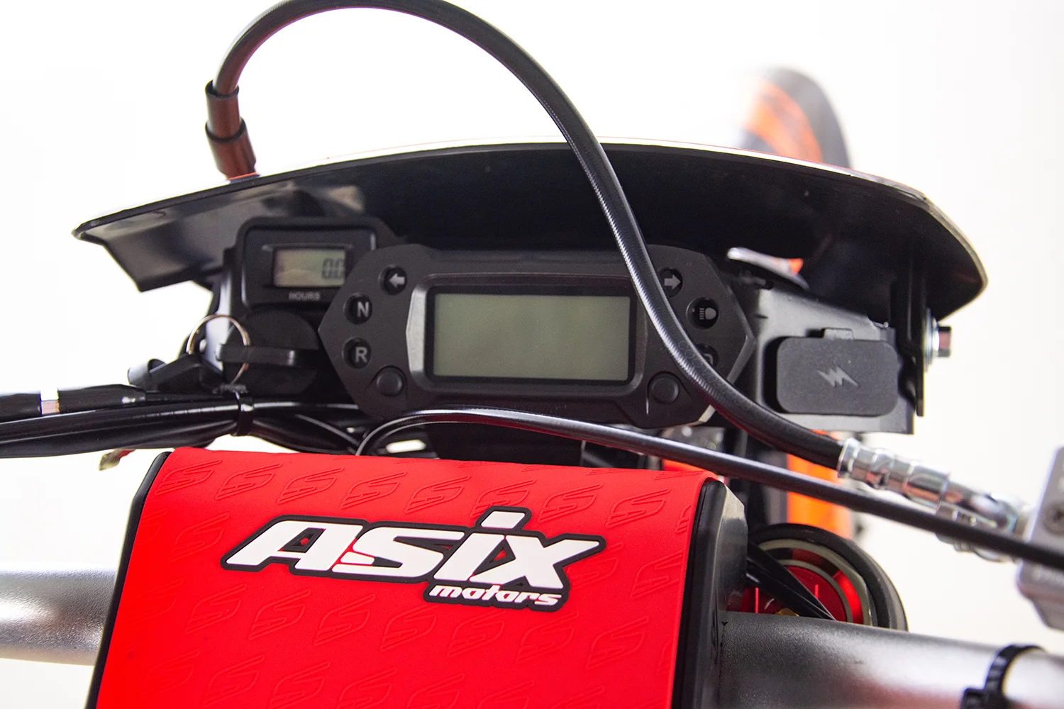 Motocicleta Cross/Enduro Asix XB88 A3, 250cc, roti 21/18", culoare negru/lime, pornire electric/picior [17]