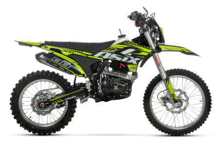 Motociclete & ATV - Motocicleta Cross/Enduro Asix XB88 A3, 250cc, roti 21/18", culoare negru/lime, pornire electric/picior