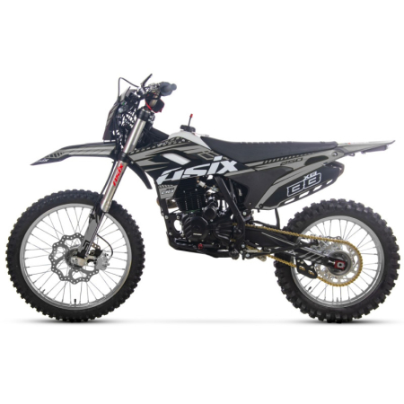 Motocicleta Cross/Enduro Asix XB88 A3, 250cc, roti 21/18", culoare negru/gri, pornire electric/picior [1]