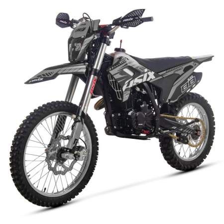 Motociclete & ATV - Motocicleta Cross/Enduro Asix XB88 A3, 250cc, roti 21/18", culoare negru/gri, pornire electric/picior