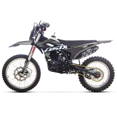 Motocicleta Cross/Enduro Asix XB88 A3, 300cc, roti 21/18", culoare negru/gri, pornire electric/picior [4]