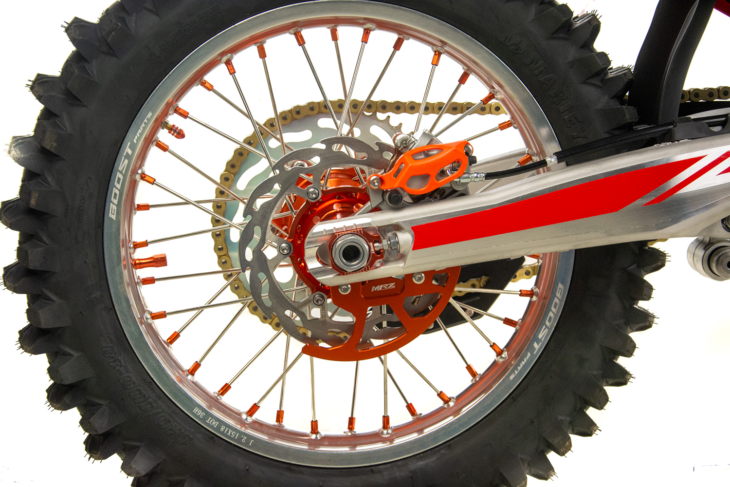 Motocicleta Cross/Enduro Asix XR99, 300cc, 2T, roti 21/18, pornire electric, rosu-alb - Copie [25]