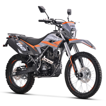 Motociclete & ATV - Motocicleta Enduro/Cross,Asix XB82, A1, 150cc, 21/18,gri-portocaliu