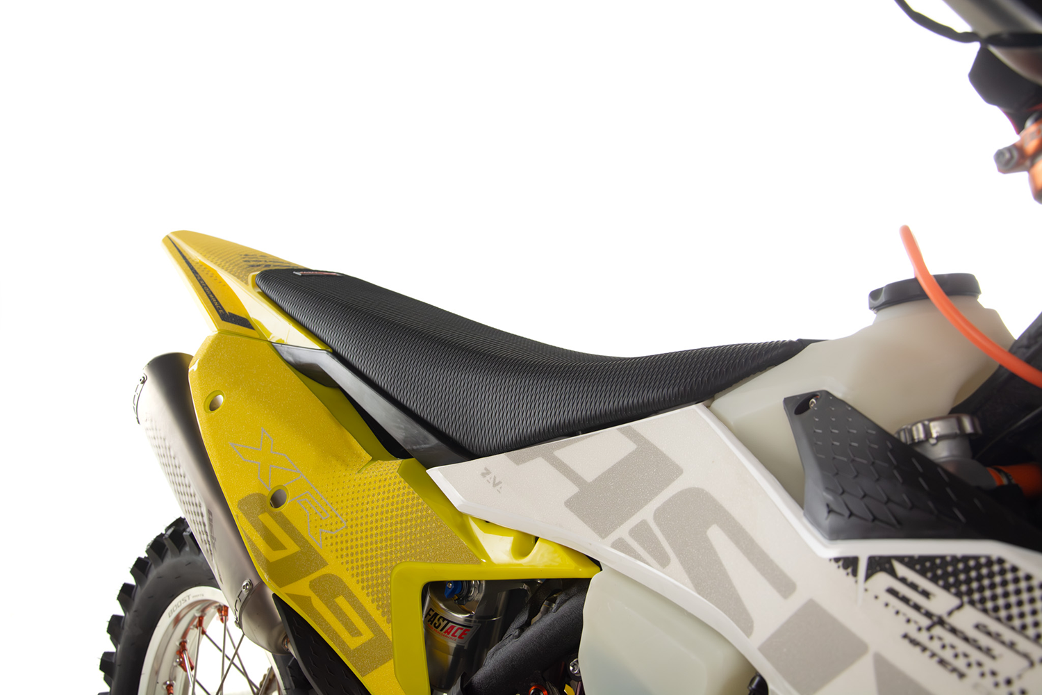 Motocicleta Cross/Enduro Asix XR99 2T, 250cc, roti 21/18", pornire electric, racire apa, culoare alb/albastru [22]