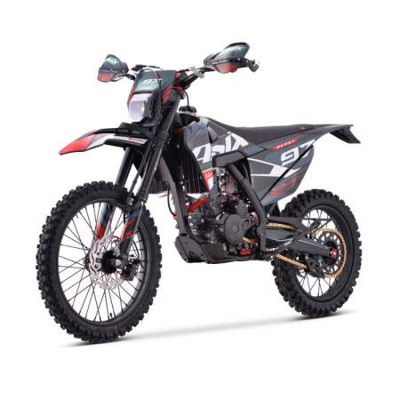 Motocicleta Cross/Enduro Asix XT97, 300cc, roti 21/18", culoare negru/grafit, pornire electric/picior [4]