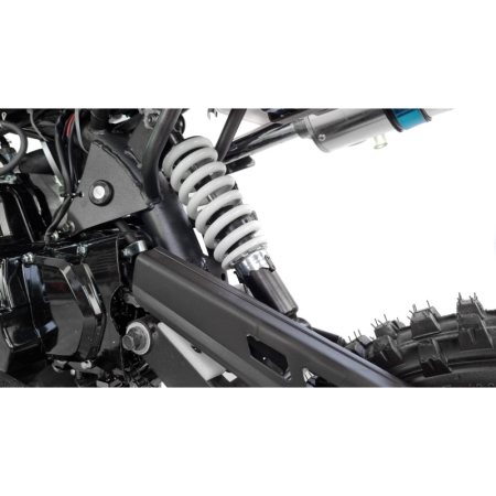 Motocicleta Cross/Enduro copii 4T XTR 607, 125cc, roti 17/14, pornire electromotor, culoare negru/lime [7]