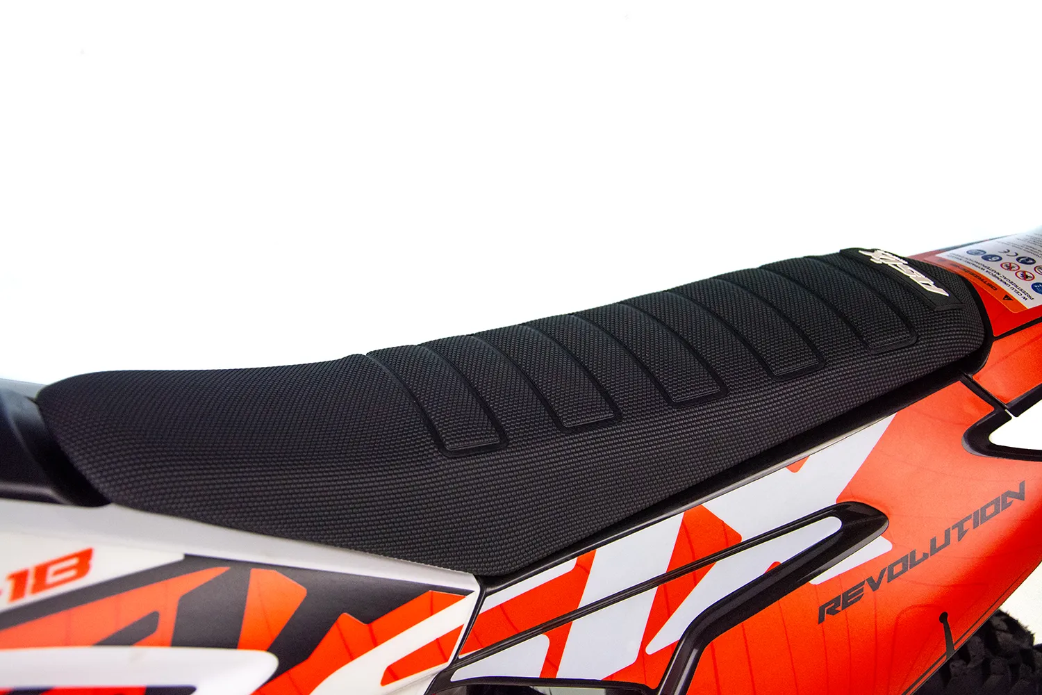 Motocicleta Enduro/Cross Asix XB18, 70cc, 4T, roti 12"/10", pornire electromotor, culoare portocaliu/gri [9]