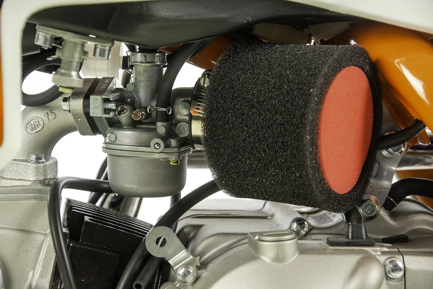 Motocicleta Enduro/Cross Asix XB27, 110cc, 4T, roti 14"/12", far, pornire electromotor, semi-automat, culoare albastru/lime [8]