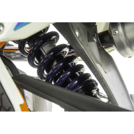 Motocicleta Enduro/Cross Asix XB27 90cc, 4T, roti 10"/12", automat cu pornire buton, culoare rosu/gri [6]