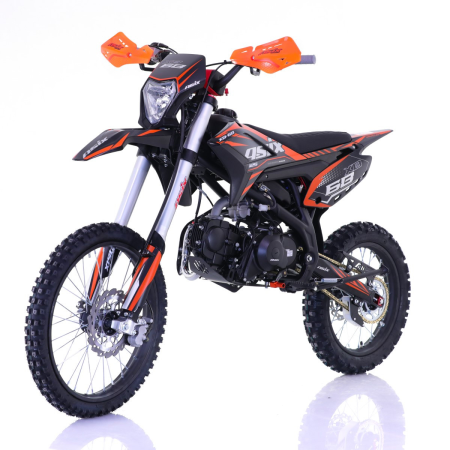 Motocicleta Enduro/Cross Asix XB68, 125cc, 4T, roti 19"/16", pornire electromotor, culoare negru/portocaliu [3]
