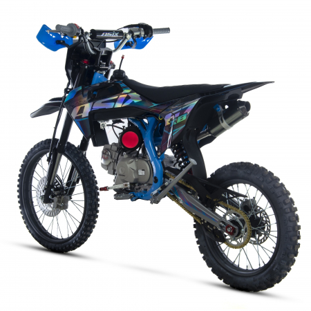 Motocicleta Enduro/Cross Asix XB67 125cc, 4T, roti 19"/16", 4 viteze, pornire electromotor, negru/albastru [3]