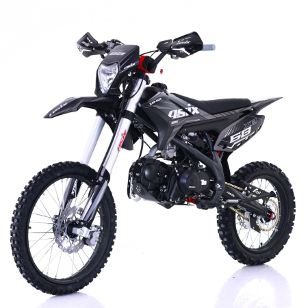 Motocicleta Enduro/Cross Asix XB68, 125cc, 4T, roti 19"/16", pornire electromotor, culoare negru/gri [5]