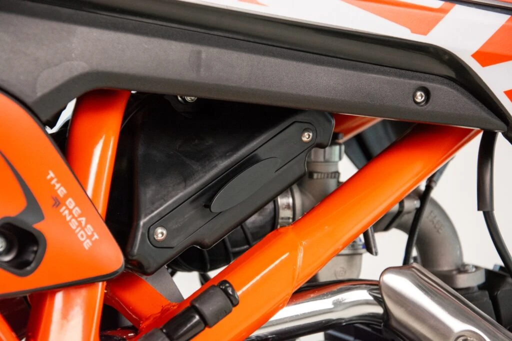 Motocicleta Enduro/Cross Asix XB68, 140cc, 4T, roti 19"/16", pornire electromotor, culoare negru/portocaliu [7]