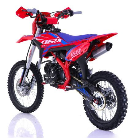 Motocicleta Enduro/Cross Asix XB68,140CC, 4T, roti 19"/16", pornire electromotor, culoare rosu/albastru [5]