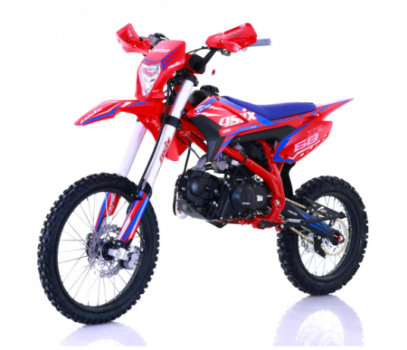 Motocicleta Enduro/Cross Asix XB68, 140cc, 4T, roti 19"/16", pornire  electromotor, culoare rosu/albastru [4]
