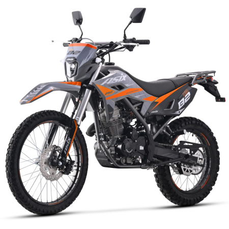 Motociclete & ATV - Motocicleta Enduro/Cross,Asix XB82, A1, 250cc, 21/18,gri-portocaliu