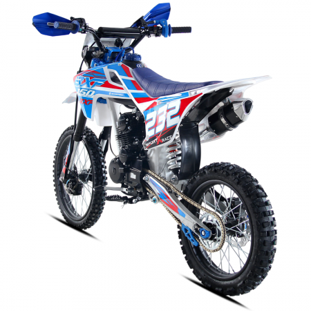 Motocicleta Enduro/Cross Barton BXF 150cc, 4T, roti 19"/16", culoare rosu/albastru, model 2025 [2]