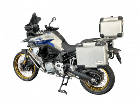 Motociclete & ATV - Motocicleta Voge 900DSX, cutii bagaje incluse, culoare albastru/alb