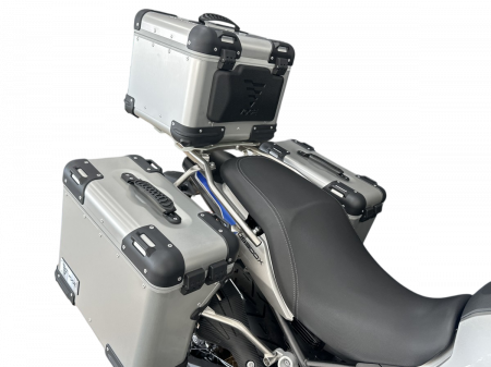 Motocicleta Voge 900DSX, cutii bagaje incluse, culoare albastru/alb [2]