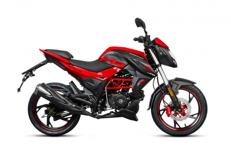 Motociclete & ATV - Motociclu Barton FR50cc, culoare negru/rosu