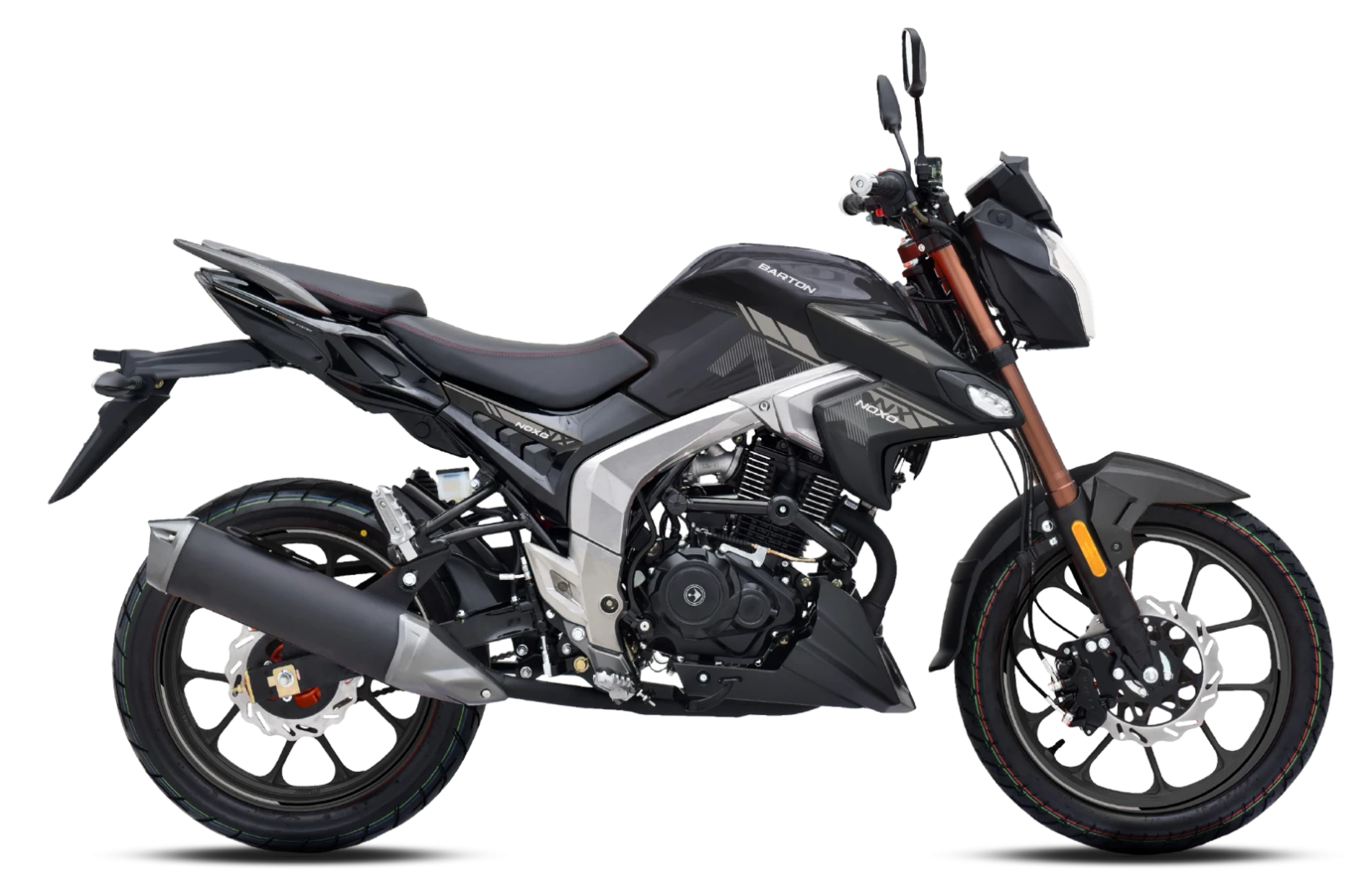 Motociclete & ATV - Motocicleta Barton Motors Noxo 125cc,gri,racire apa