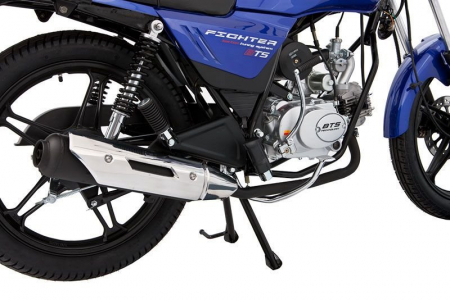 Motociclu Fighter Eco 50cc, culoare albastru [3]