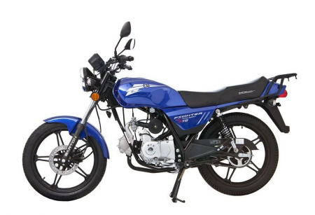 Motociclu Fighter Eco 50cc, culoare albastru [1]
