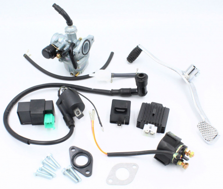 Motor complet ATV 110cc, 3+1 viteze, carburator si aprindere [4]