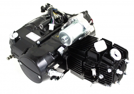 Electrica & Lumini - Motor complet JH125, 4 viteze, instalatie electrica, carburator