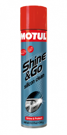 Uleiuri & Intretinere - Motul Shine&Go -silicon pentru lustruit 400ml