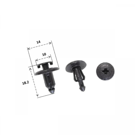 Suspensie Cadru - Nit plastic, Honda 90683MBW003, RMS, 1 bucata