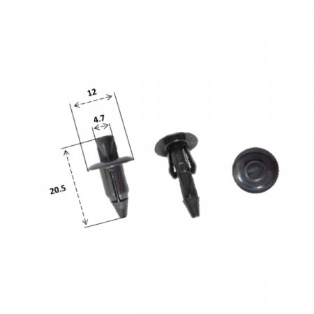 Suspensie Cadru - Nit plastic, Suzuki 09409063145PK, RMS, 1 bucata