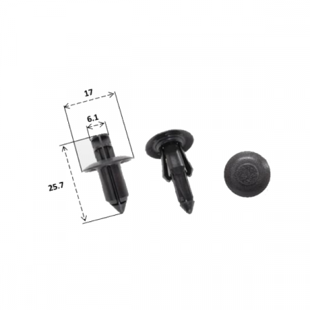 Suspensie Cadru - Nit plastic, Suzuki 09409083085ES, RMS, 1 bucata